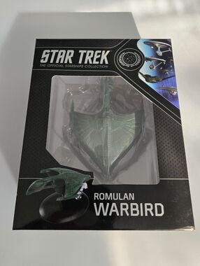 Star Trek Romulan Warbird Figurine Eaglemoss Collections In Box 2017 Starship